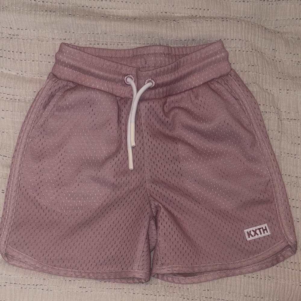 Kith Kids Athletic Shorts in Mauve size 3. Excellent condition